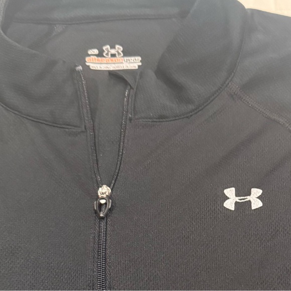 Under Armour Women's Black All Season Gear Quarter Zip Sz Medium - Picture 6 of 7